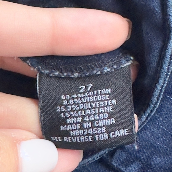 Tinsel Belted High Rise Skinny Ankle Women's Jeans Size 27 - Picture 6 of 6